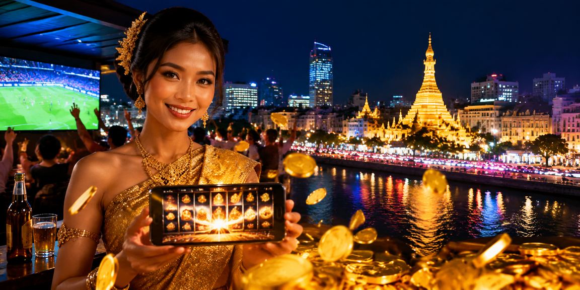 ရန်ကုန်မြို့ရှိ စုလေးဘုရားရှေ့ ကစားသူများ